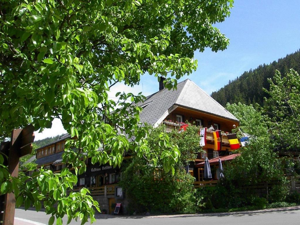 Hotel Hirschen Menzenschwand-Hinterdorf Exterior foto